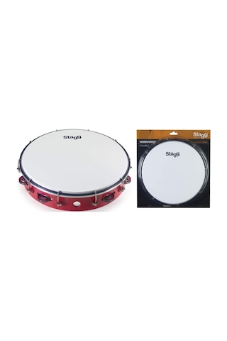 Stagg Tab-112p Rd Tek Sıra Zilli Tef 33cm.