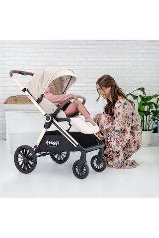 Huggy Mate 5 İn 1 Çift Yönlü Travel Bebek Arabası