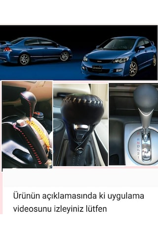 Fd5,Fd6, Honda Civic 06/11 Vites Ve El Freni Kılıfı Hakıkı De