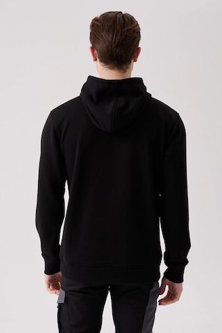 Sanfords Kordonsuz Hoodıe Erkek Kapüşonlu Sweatshirt SiYAH