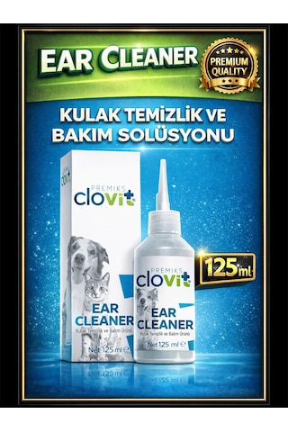 Clovit Köpek Kulak Ve Göz Temizleme Bakım Seti 2 Li