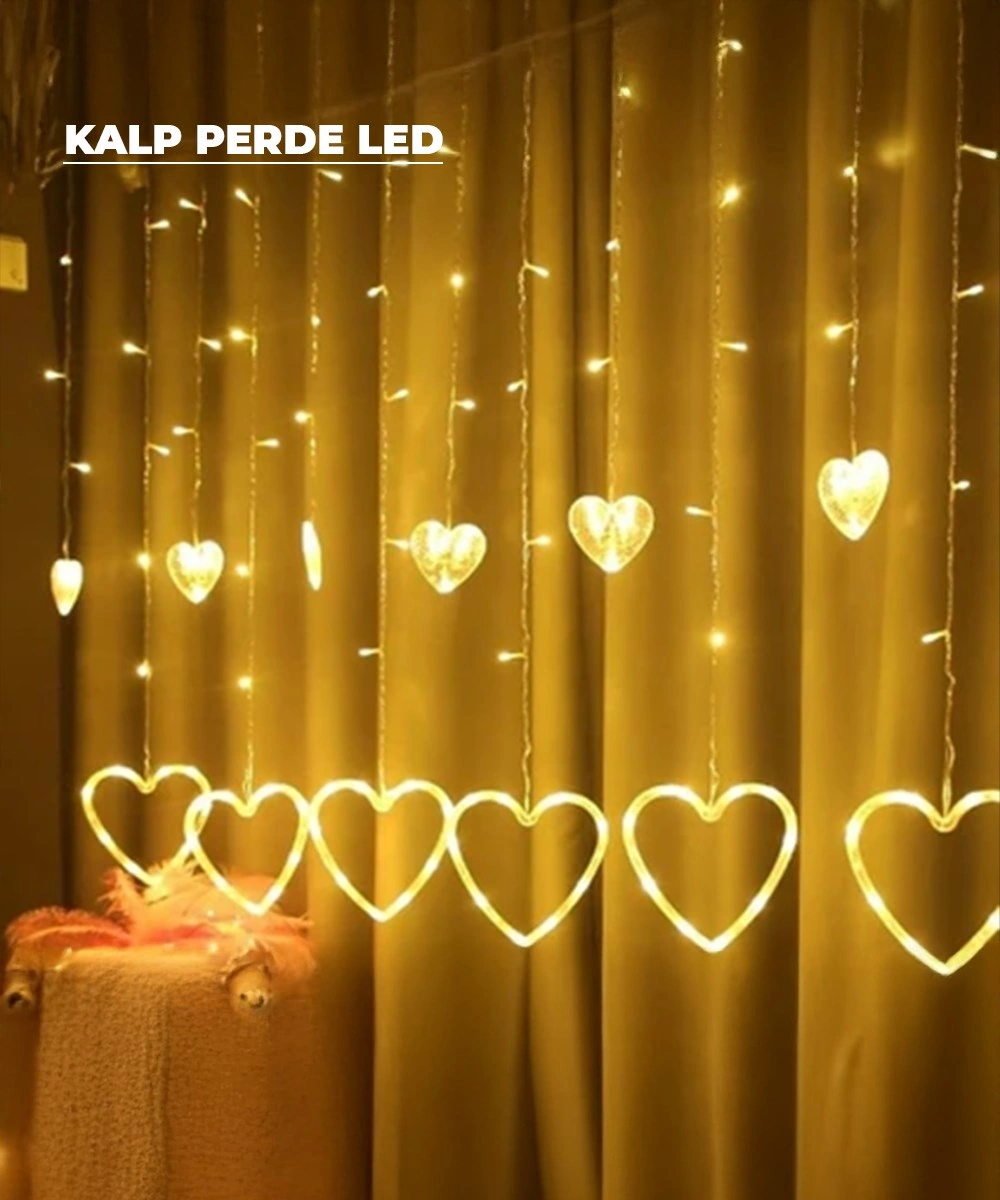 Kalpli Dekoratif Günışığı Led Usb & Pilli - 3,5 Metre - Animasyonlu 3 Metre Gün Işığı