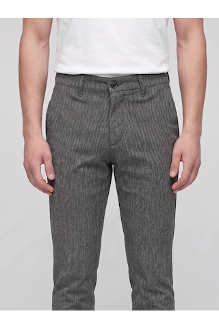 Plus Scorpion Erkek Super Slim Fit Kumaş Pantolon Dar Paça Modern Kesim Klasik Pantolon Siyah