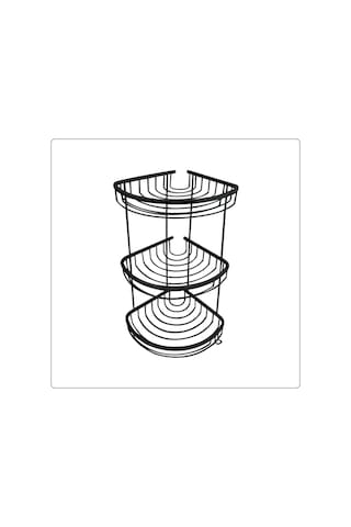Csk 20x20 Deniz Üçlü Süngerlik - Mat Siyah