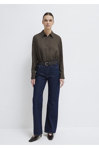 Mavi - Haki Tencel Liyosel Gömlek 1211506-71603 Yeşil