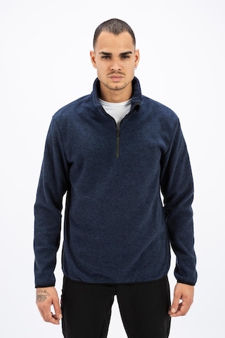 Exuma 2112125-410 Melanj Half Zip Polar M Erkek Polar Siyah