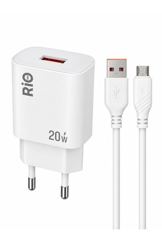 Flayse G1 20w Usb Adaptör Ve Kablo Seti Hızlı Şarj Özellikli