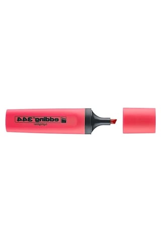 Kırmızı Fosforlu Kalem, 2-5 Mm Uç Genişliği, Tek Kalem 124-Pembe