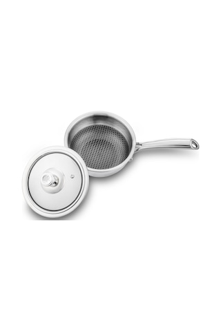 Jumbo Gourmet 3ply İndüksiyon Tabanlı Sos Tenceresi 16 Cm Çelik