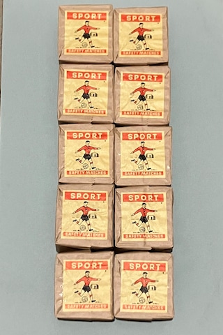 Sport Vintage Kibrit 100lü Paket Sport Vintage Kibrit 100lü Paket
