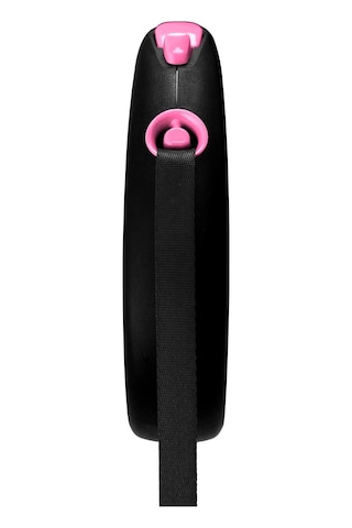 Flexi Black Design M Beden Pembe 5mt Şerit Tasma Genel