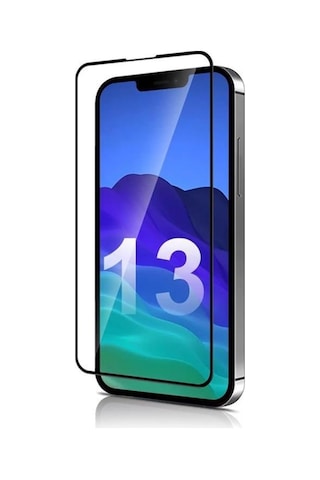 Apple Uyumlu   iPhone 13 9D Tam Kaplayan Seramik Ekran Koruyucu