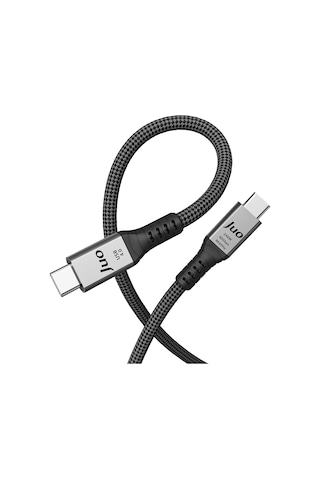 Juo MT03291-JCB4G241 USB 4.0 240 W Type-C Hızlı Şarj Ve Data Kablosu 1 M