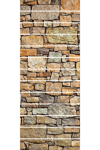 Tenfowee 13 Adet Taş Desenli 3d Merdiven Sticker - 18x100cm Pvc Materyal, Kolay Uygulama, Ev Dekorasyonu Diğer