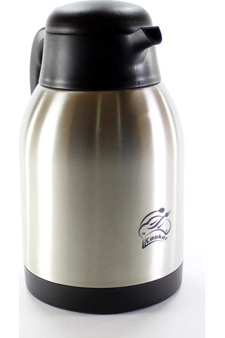 Cooker 2 Litre İnox Çift Katlı Çelik Termos Sku: Smg8690010186867 Açık