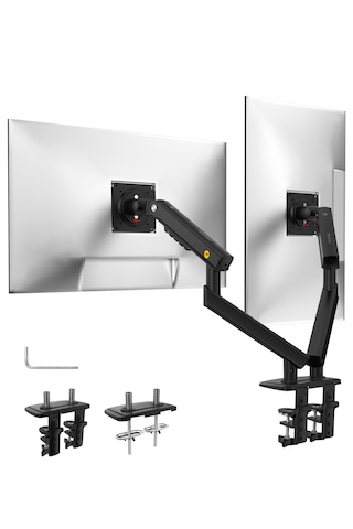 Nb North Bayou A5c 17-32 İnch Çift Kol 2-9 Kg Vesa Uyumlu Monitör Standı