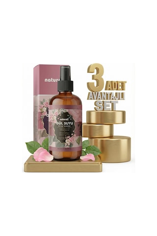 Naturoil Gül Suyu 3x250 Ml