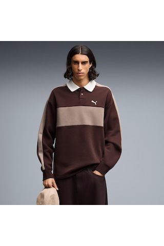 Puma T7 Erkek Kahverengi Sweatshirt 636728-33