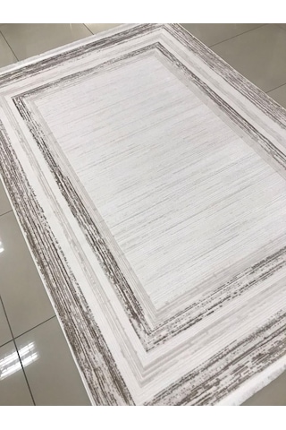 Liparis Halı Toscana 203 Serisi Triko Akrilik Salon Oturma Yatak Odası Halısı Krem - Gri