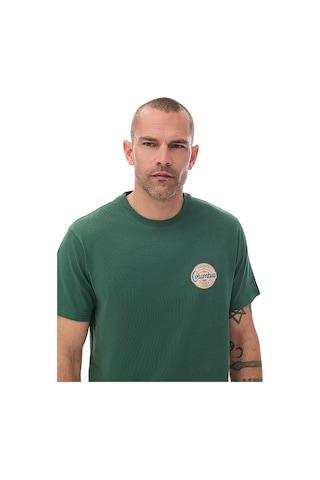 Columbia Cs0416 Csc M Button Stamp Scrıpted Ss Erkek T-shirt-32854 Yeşil