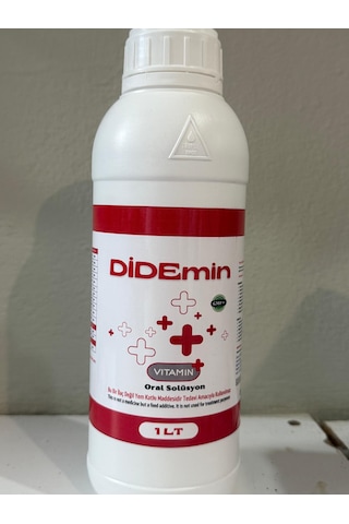 Didemin - Hayvanlar Için Mineral Ve Vitamin Oral Solüsyon 1 Lt