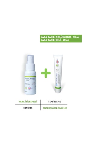 Actolind Yara Bakım Jeli 50 ML + Yara Bakım Solüsyonu 50 ML