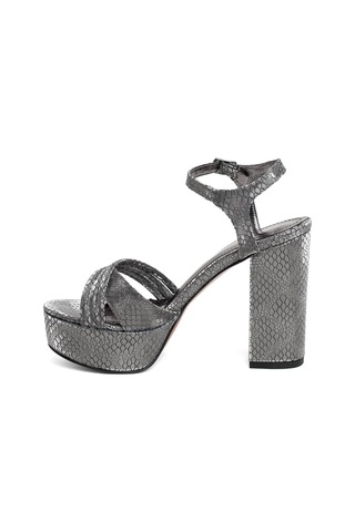 Miss Park Moda Pm08 K2044 Kadın Platform Ayakkabı Platin-platin Platin