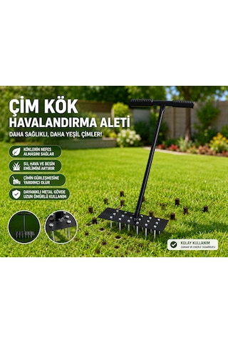 Çim Delme Ve Havalandırıcı