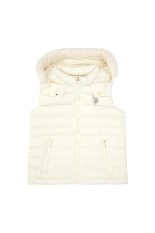 U.s. Polo Assn. Kız Çocuk Yelek Dokuma 50313059-vr256 İnci