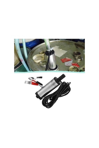 Homyl 38mm Dizel Pompa Su Yağı Yakıt Transferi Gümüş-24v