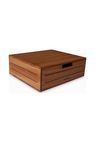 Woodsaka 3line Çekmeceli Monitör Stand & Saklama Kutusu - Küçük