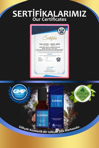 Gökçek Şifa Summer Erkek Parfüm EDP 10 ML