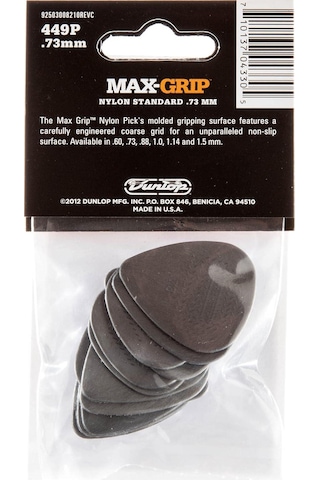Jim Dunlop 449p.73 Nylon Standard 12li Pena Seti 0.73mm