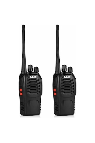 Glr Bf-888s Uhf El Telsizi - 1500 Mah Batarya, El Fenerli 16 Kanal 2 Adet