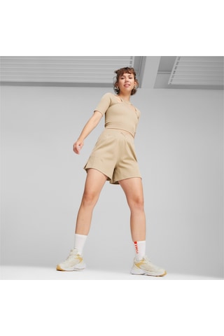Puma Velophasis Jelly Glitter Kadın Spor Ayakkabı Beyaz - Altın