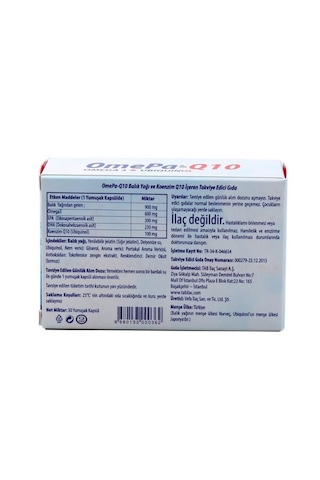 Omepa-Q10 30 Kapsül