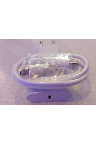 Casper Süper Hızlı Şarj Cihazı A40 X40 X30 X40 X45 M40 M45 M30 F30 Type C Adaptör Beyaz-Type-C To Type-C