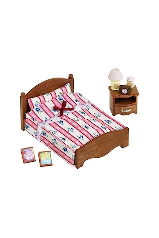 Sylvanian Families Yatak Odası Seti İle Hayal Dünyası Abanoz - Beyaz