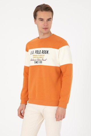 U.s. Polo Assn. Erkek Bakır Sweatshirt 50310433-vr182 Bakır