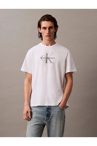 Ck Jeans Calvin Klein Jeans Graphic Tees Erkek T-shirt Lv04rb862g-yaa Çok Renkli