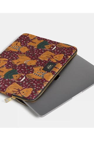 Wouf Cozy 15" & 16" Kadın Laptop Kılıfı Sb260036 38,5x27x2 Cm Bordo