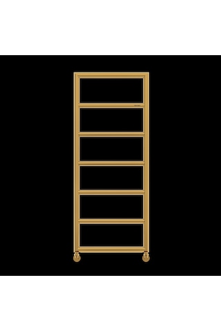 1200x500mm Trendy Parlak Bras Gold Altın Paslanmaz Çelik Havlupan