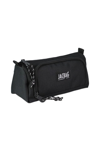 Jacbag Prime Xl-lastik Ayraçlı İki Bölmeli Kalem Kutusu Prime Xl-siyah Renk