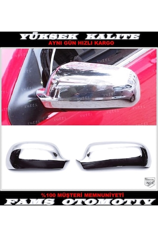 Vw Passat B5 Krom Ayna Kapağı 2 Prç. 1996-2004 Arası P.çelik