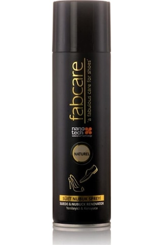 3011 Fabcare Süet Nubuk Spreyi 250 ml-Naturel
