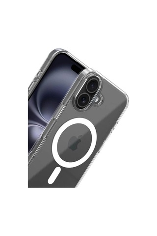 Apple İphone 17 Combo Sert Şeffaf Magsafe Kapak