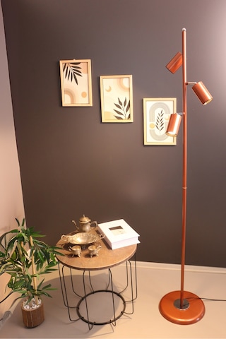 Bella Bakır Lambader Hareketli-mafsallı Başlıklar Ampüllü Mod... Bakır