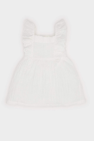 DeFacto Kız Bebek Kolsuz Poplin Yazlık Elbise E8395A525SMER105