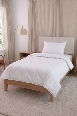 Softhome Primera Microfiber Yorgan Tek Kişilik Beyaz