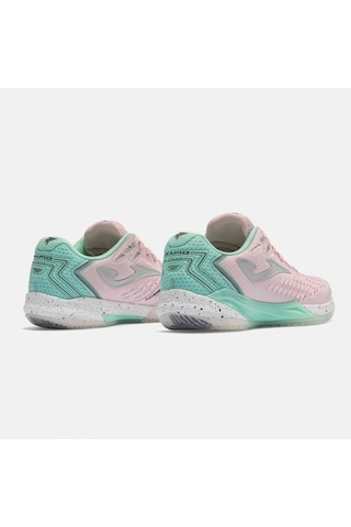 Joma Trals2613c Rapid Lady Toprak Kort Kadın Tenis Ayakkbısı - Pembe/yeşil